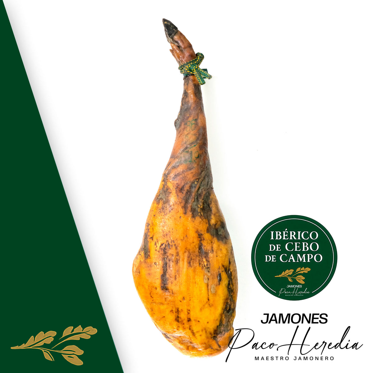 Szynka iberyjska Cebo de Campo · Zdjęcie produktu · Paco Heredia