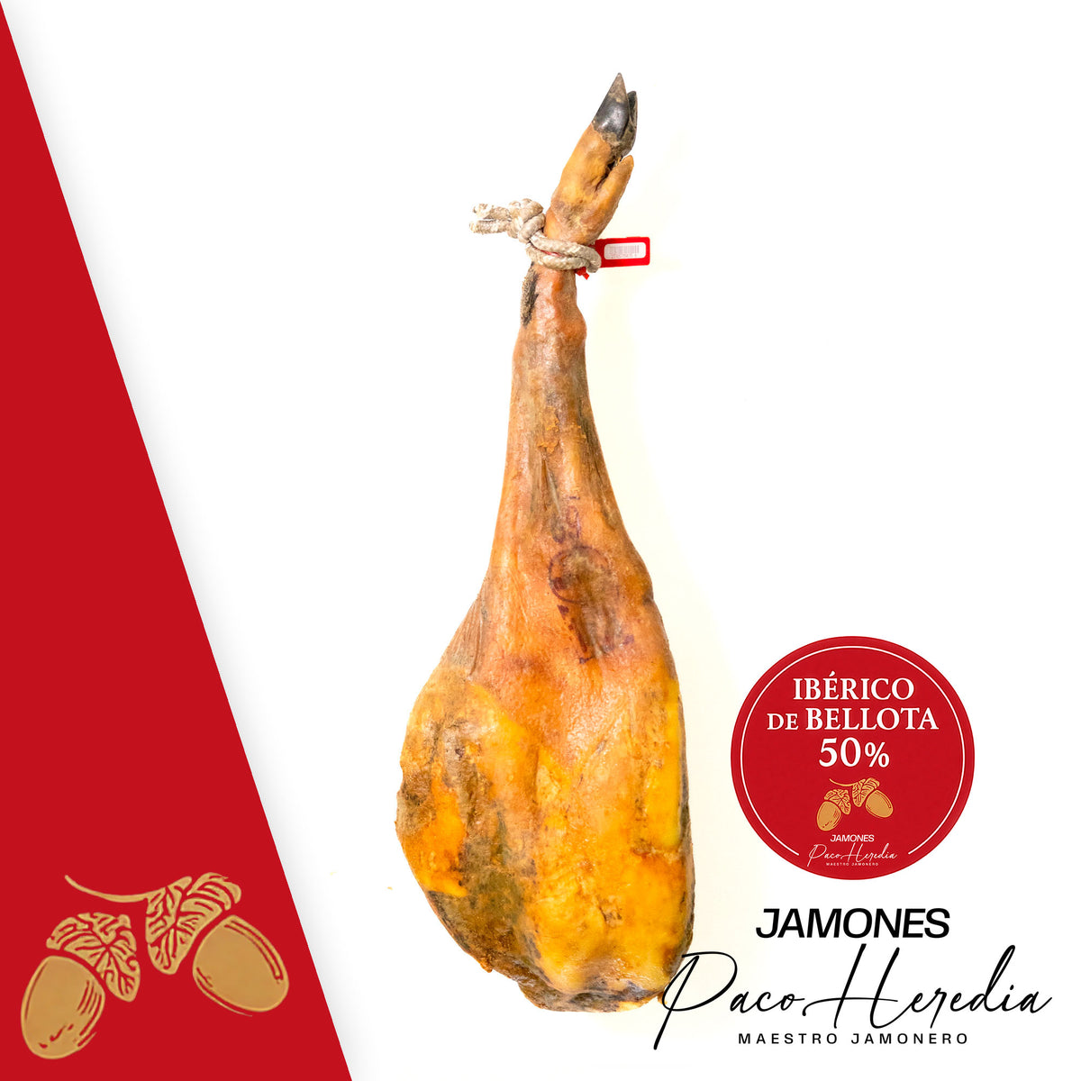 Łopatka Bellota, 50% rasy iberyjskiej · Zdjęcie produktu · Paco Heredia