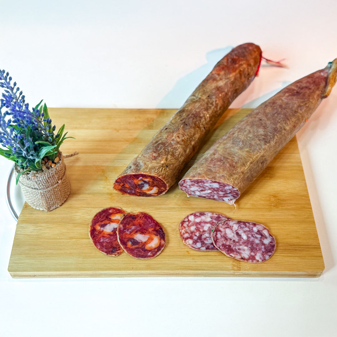 Pack ibérico de bellota Paco Heredia con chorizo y salchichón 100% ibéricos