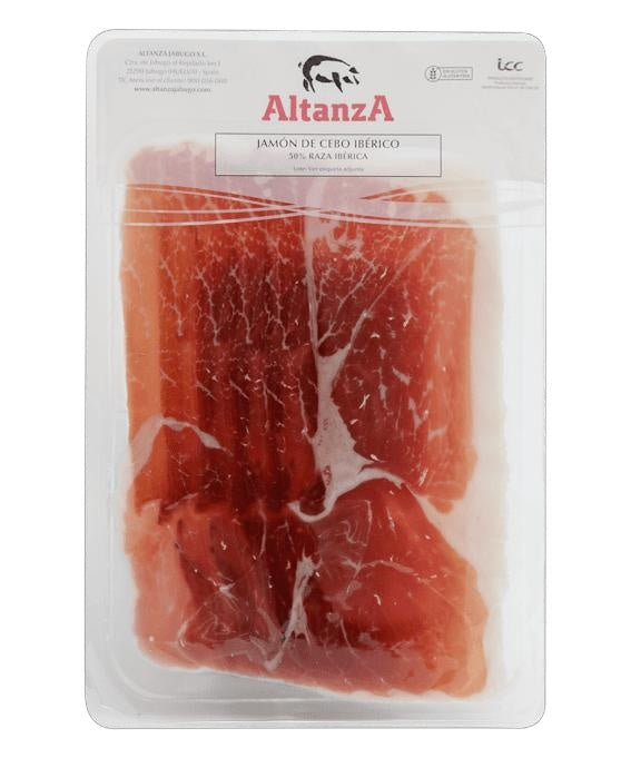 Sobre real de Jamón Cebo 50% Ibérico de 80 g