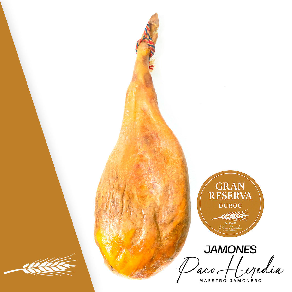 Gran Reserva Duroc-skinke · Produktbillede · Paco Heredia