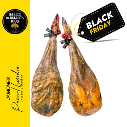 2 Paletas ibéricas de Bellota 100% BLACK FRIDAY