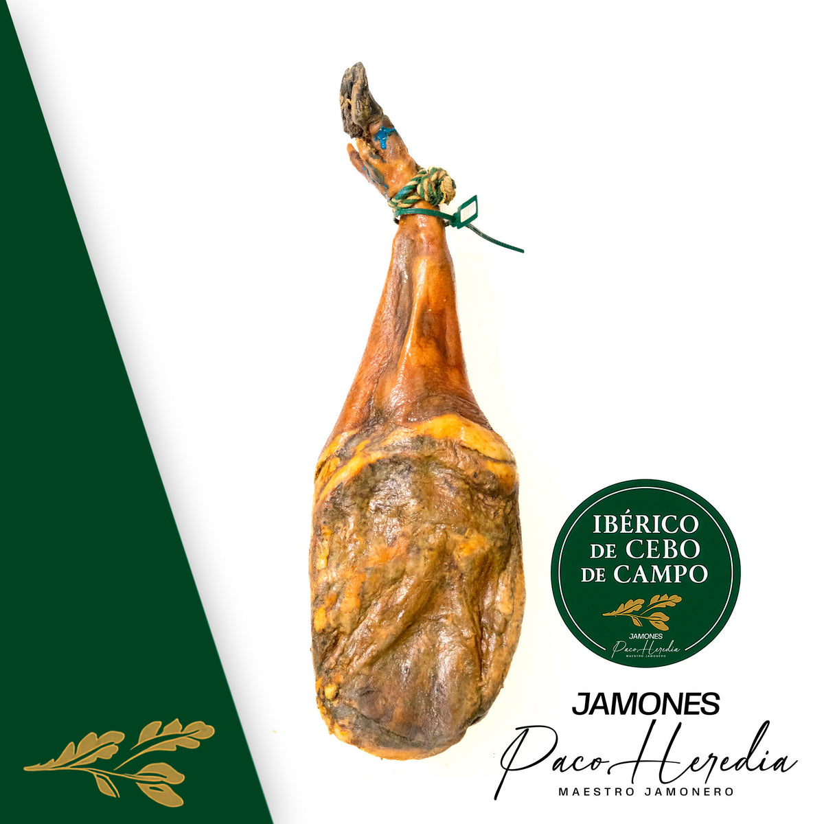 Hele Ibérico-schouderham van vrije-uitloopvarkens, Cebo de Campo – Paco Heredia.
