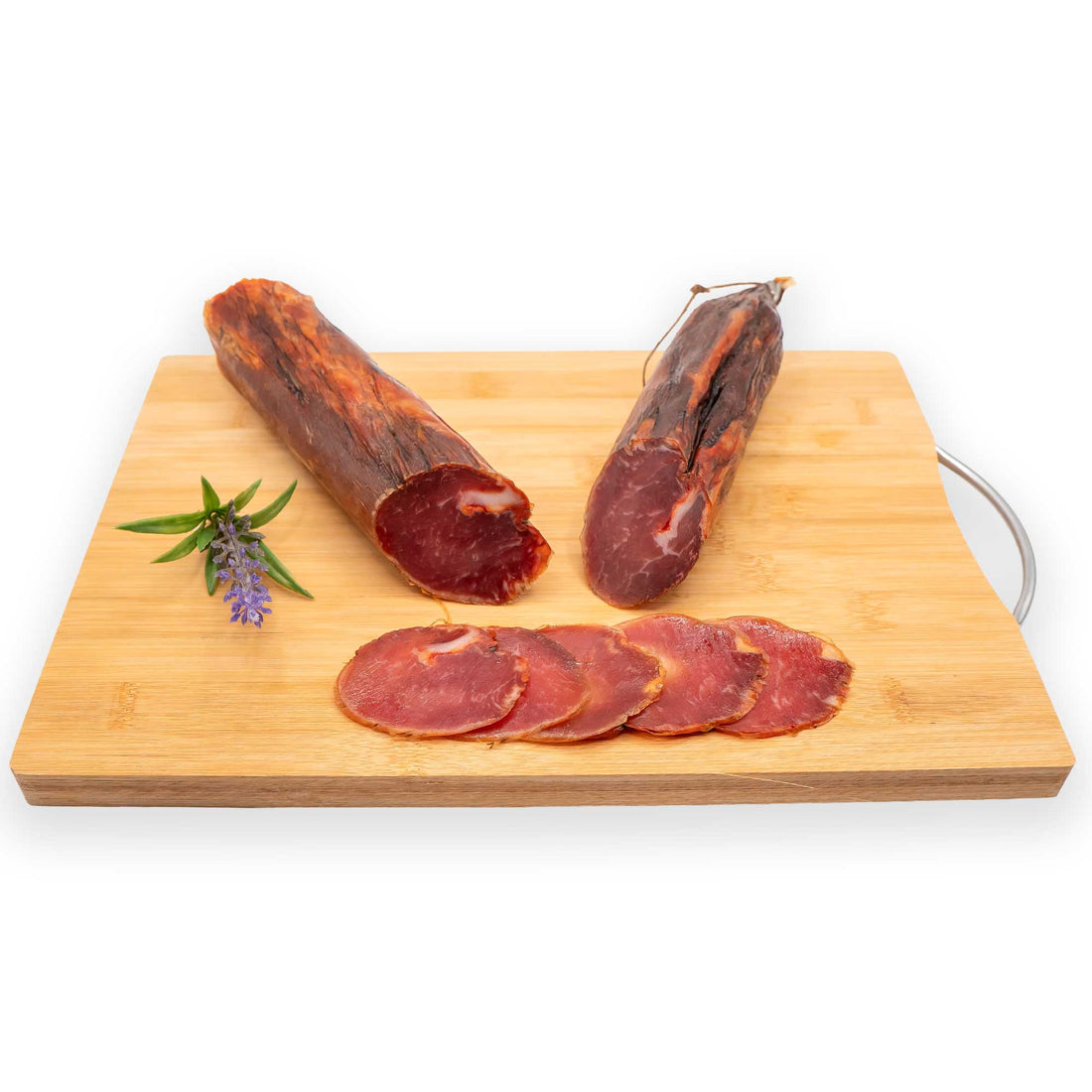 Lomo 100% ibérico de bellota de 600 g curado artesanal – Jamones Paco Heredia