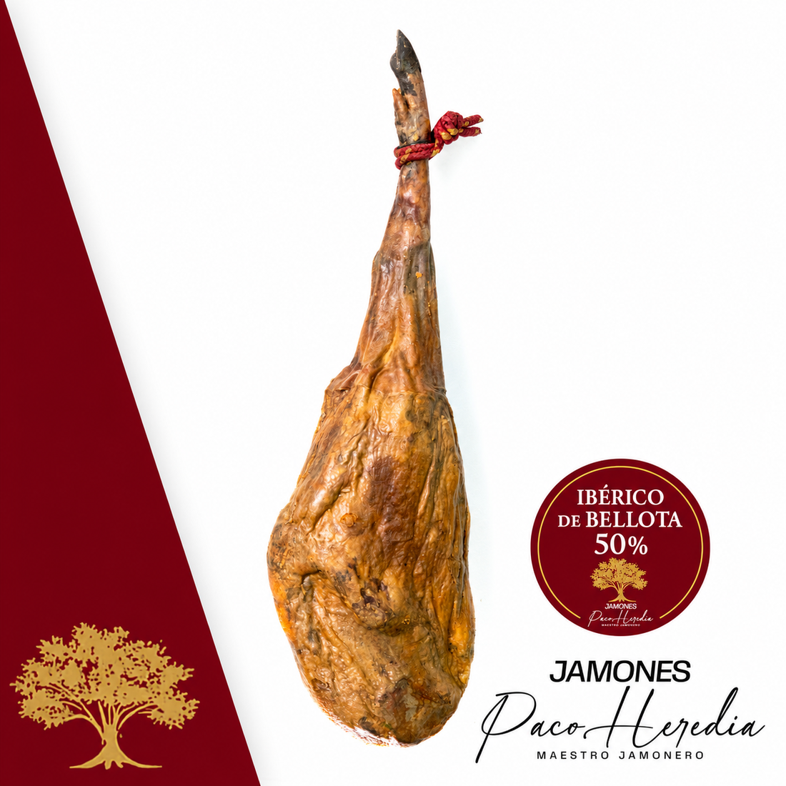 Jamón Ibérico de Bellota 50% · Pieza entera · Paco Heredia