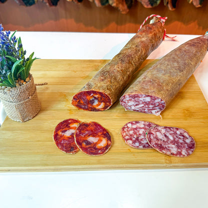 Pack ibérico de bellota Paco Heredia con chorizo y salchichón 100% ibéricos