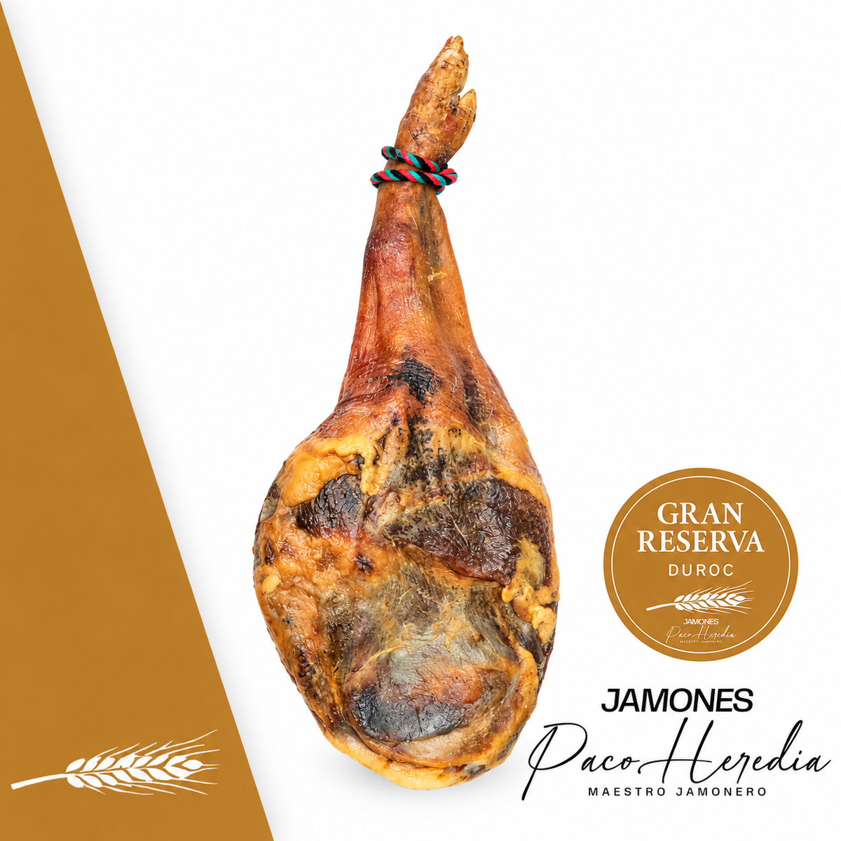 Paleta Gran Reserva Duroc · Pieza entera · Paco Heredia