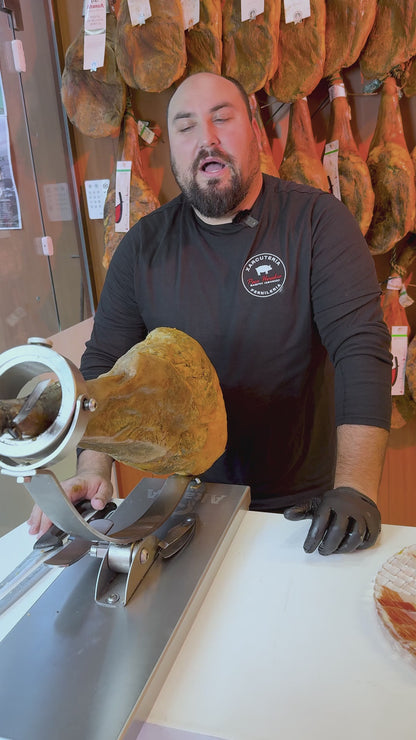 100% Iberian acorn-fed ham