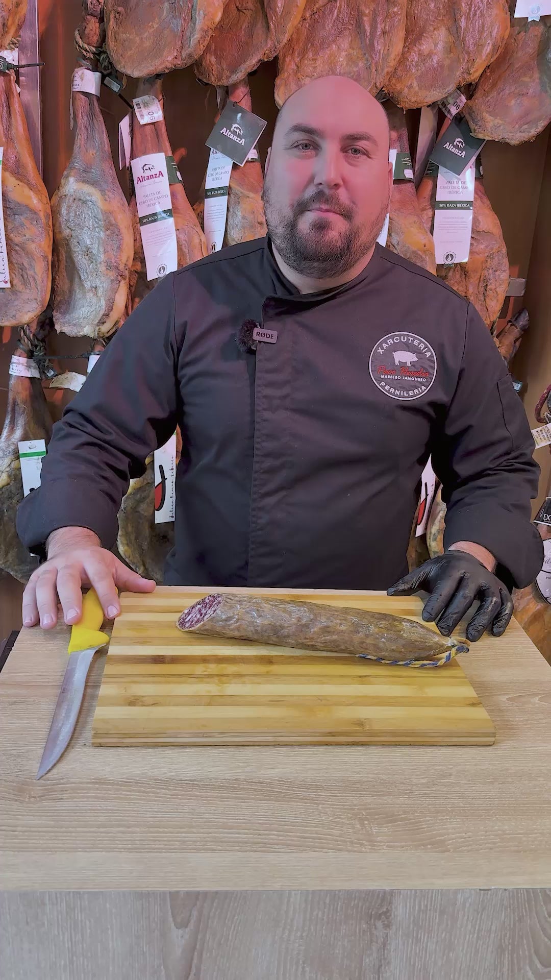 Salchichón ibérico 100% de bellota