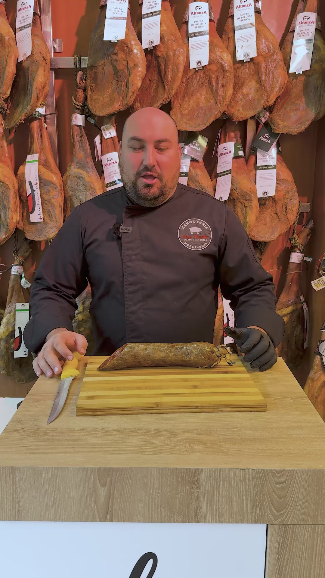 Chorizo ibérico 100% de bellota