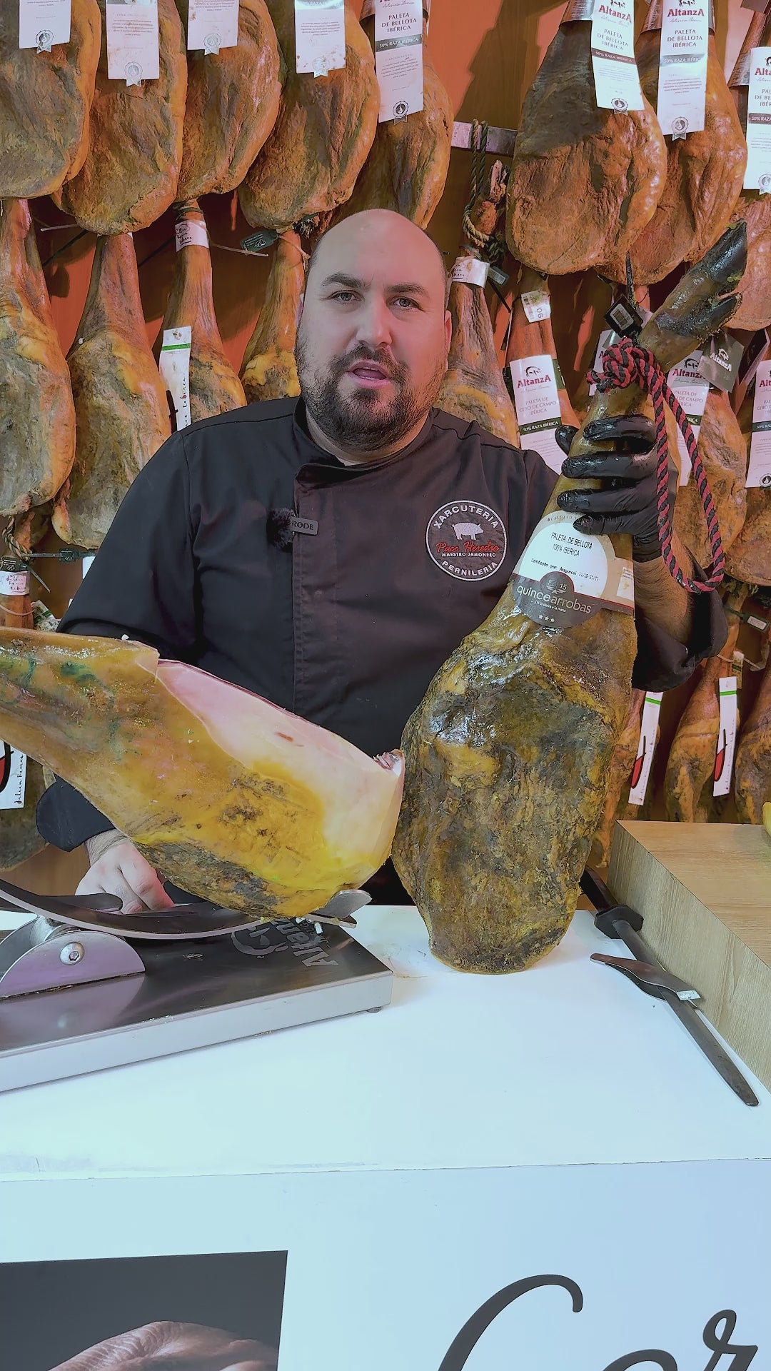 Paleta ibérica de Bellota 100% BLACK FRIDAY