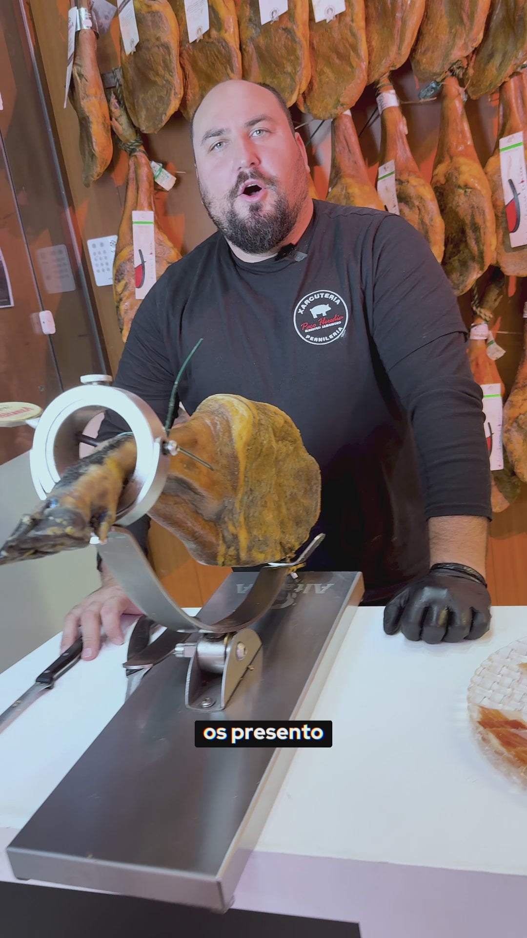 Iberico-schouderham van vrije-uitloopvarkens — Cebo de Campo